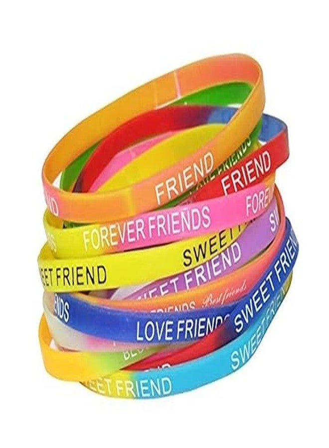 GR DESIGN® Funky Rubber Friendship Band for Girls and Boys (PACK OF 50) - Image 2